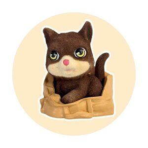 Kitty in My Pocket: Smokey the British Shorthair, 1.5 in.
